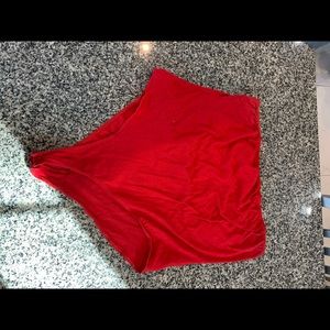 Charlotte Russe Off the Shoulder Bodysuit